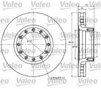 Valeo 187009 Brake disc
