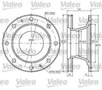 Valeo 187060 Brake disc