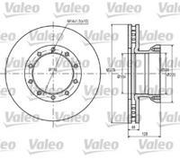 Valeo 187066 Диск гальмівний Valeo 187066 Диск гальмівний