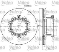 Valeo 187077 Brake disc