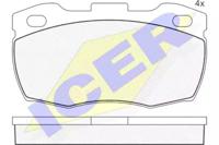 Icer 141089 Колодки тормозные Icer 141089 Колодки тормозные