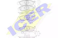 Icer 141237 Колодки гальмівні Icer 141237 Колодки гальмівні