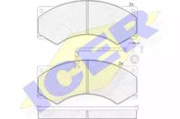 Icer 150759 Колодки гальмівні