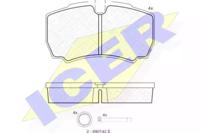 Icer 151640 Колодки тормозные Icer 151640 Колодки тормозные