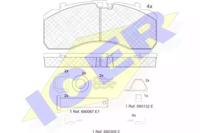 Icer 152091-066 Brake pads