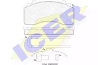 Icer 152154-066 Колодки тормозные Icer 152154-066 Колодки тормозные