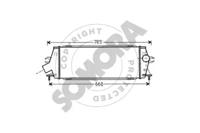 Somora 245145A Радіатор інтеркулера
