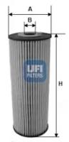 UFI 25.162.00 Oil filter
