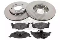 Mapco 47902 Комплект гальмівних дисків з колодками Mapco 47902 Комплект гальмівних дисків з колодками