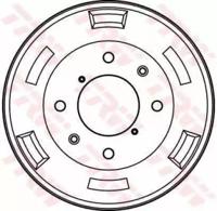 TRW DB4050 Барабан гальмівний TRW DB4050 Барабан гальмівний