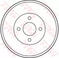 TRW DB4217 Барабан гальмівний TRW DB4217 Барабан гальмівний