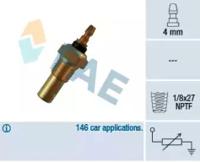FAE 32350 Датчик температури охолоджуючої рідини FAE 32350 Датчик температури охолоджуючої рідини