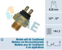 FAE 36030 Термовимикач вентилятора радіатора