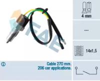 FAE 40580 Вимикач світла заднього ходу