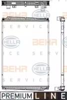 Hella 8MK 376 755-401 Радіатор