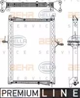 Hella 8MK 376 755-411 Радіатор