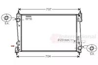 Van Wezel 17002401 Радіатор
