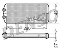 Denso DRR07005 Радіатор обігрівача салону