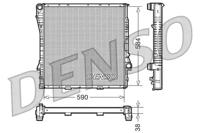 Denso DRM05117 Радіатор охолодження двигуна Denso DRM05117 Радіатор охолодження двигуна
