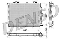Denso DRM17086 Радіатор охолодження двигуна