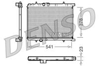 Denso DRM21033 Радіатор охолодження двигуна