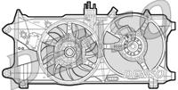Denso DER09026 Fan and motor assy
