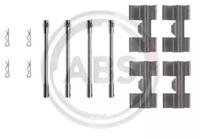A.B.S. 0967Q Монтажний комплект гальмівних колодок