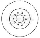 Borg & Beck BBD5761S Диск гальмівний