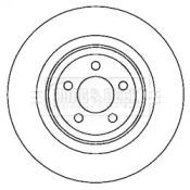 Borg & Beck BBD6051S Brake disc