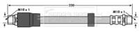 Borg & Beck BBH6891 Hose assy brake
