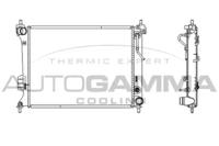 Autogamma 107124 Радіатор охолодження двигуна