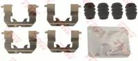 TRW PFK689 Монтажний комплект гальмівних колодок TRW PFK689 Монтажний комплект гальмівних колодок