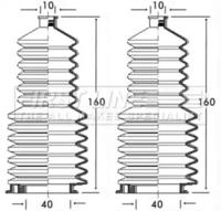 First Line/KeyParts FSG3103 Пыльник рулевой рейки First Line/KeyParts FSG3103 Пыльник рулевой рейки