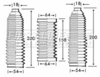 First Line/KeyParts FSG3221 Пыльник рулевой рейки First Line/KeyParts FSG3221 Пыльник рулевой рейки