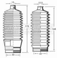 First Line/KeyParts FSG3232 Пыльник рулевой рейки