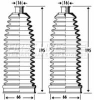 First Line/KeyParts FSG3277 Пыльник рулевой рейки