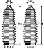 First Line/KeyParts FSG3354 Пильник рульової рейки