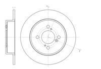Remsa 61483.00 Диск гальмівний Remsa 61483.00 Диск гальмівний