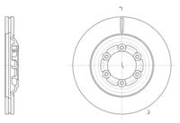 Remsa 61510.10 Диск гальмівний Remsa 61510.10 Диск гальмівний
