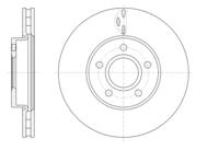 Remsa 61560.10 Диск гальмівний