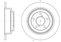 Remsa 6398.00 Диск тормозной Remsa 6398.00 Диск тормозной