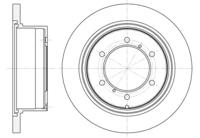 Remsa 6552.00 Brake disc