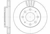 Remsa 6625.10 Brake disc