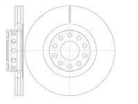 Remsa 6781.10 Brake disc