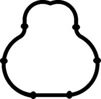 Elring 428.900 Gasket graphite