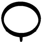 Elring 457.480 Compensating ring Elring 457.480 Compensating ring