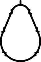 Elring 497.740 Gasket graphite Elring 497.740 Gasket graphite