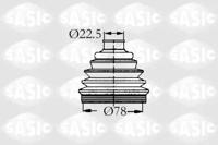 Sasic 9004722 Dust boot kit axle joint