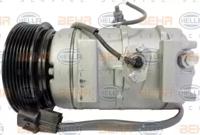 Hella 8FK 351 125-781 Компрессор кондиционера Hella 8FK 351 125-781 Компрессор кондиционера
