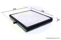 Comline EKF256 Фільтр салону